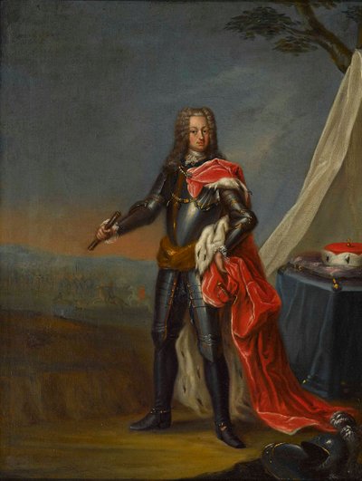 Retrato del Conde Palatino José Carlos de Sulzbach 1694-1729 de Peter Jacob Horemans