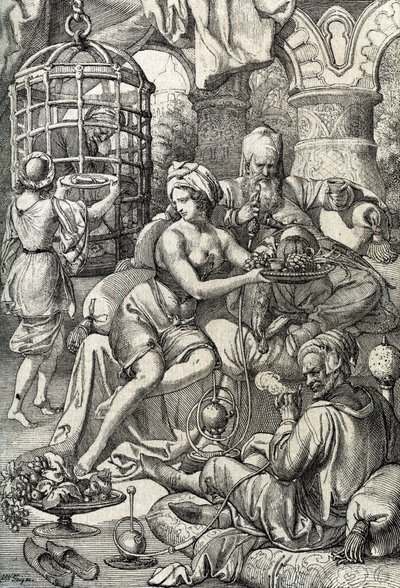 Sultán Bayezid I (o Bajazet de Peter Johann Nepomuck Geiger