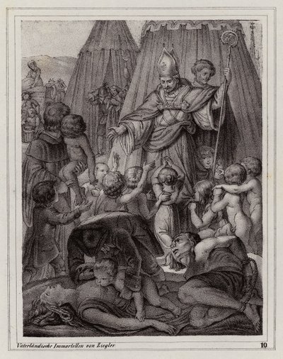 Segundo sitio de Viena por los turcos de Peter Johann Nepomuk Geiger