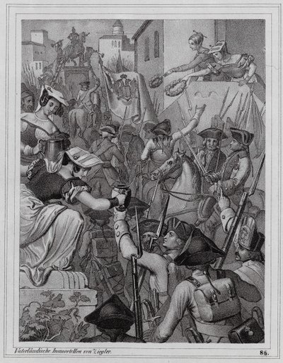 Guerra de Sucesión española de Peter Johann Nepomuk Geiger