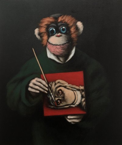 Pintor Mono de Peter Jones