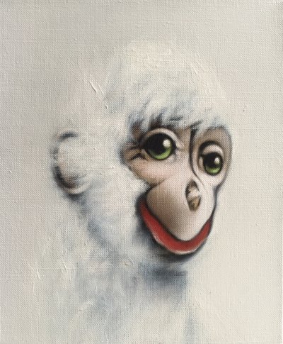 Mono en Blanco, 2005 de Peter Jones