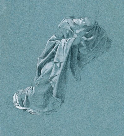 Estudio de vestuario para "Arindal y Daura" de Peter Krafft