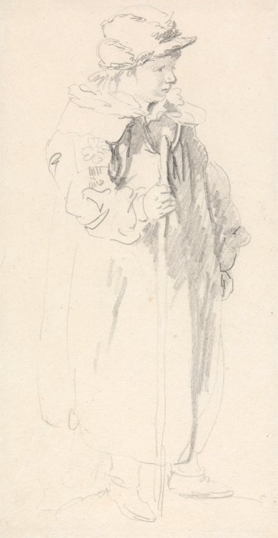 Niño con delantal de Peter La Cave