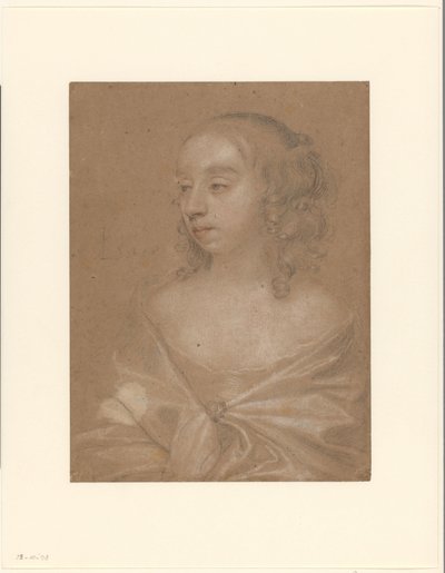 Retrato de una mujer desconocida de Peter Lely (Sir)