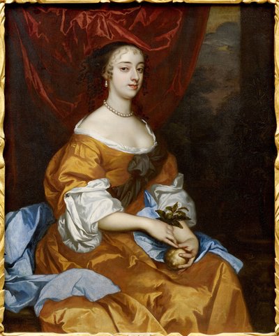 Retrato de Margaret Hughes (c. 1630-1719) de Peter Lely