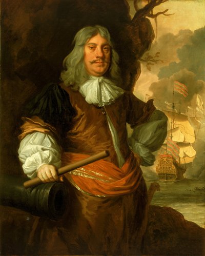 Cornelis van Tromp (1629-1691), c.1675 (óleo sobre lienzo) de Peter Lely