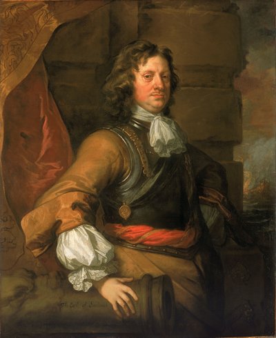Abanderados de Lowestoft: Edward Montagu de Peter Lely