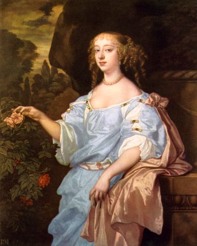 Henrietta Boyle, condesa de Rochester, c1660s de Peter Lely