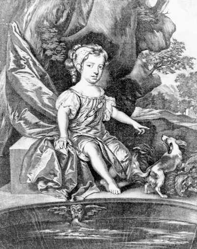 Su Gracia La Duquesa de Somerset, publicada por Alex Browne, c.1680s de Peter Lely