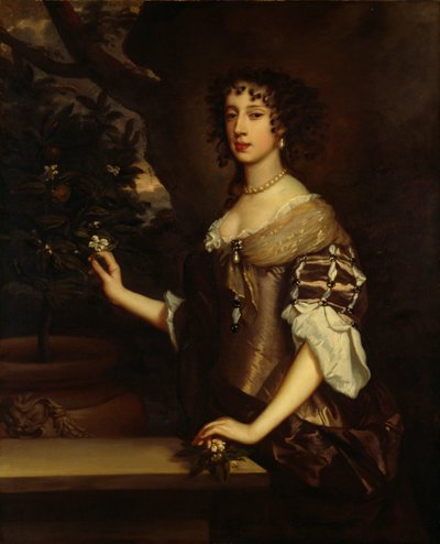 María de Módena, reina consorte del rey Jacobo II de Peter Lely
