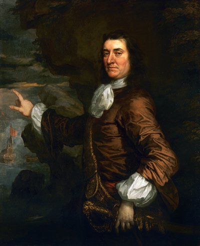Retrato del almirante Sir Thomas Allin de Peter Lely