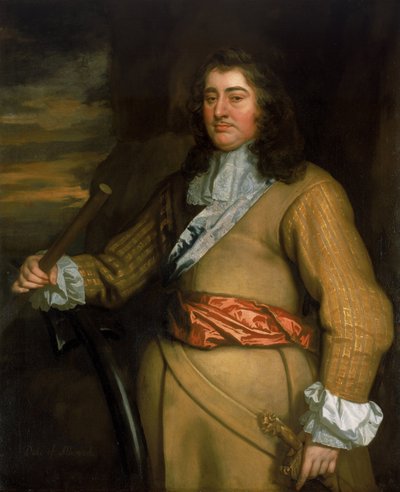 Retrato de George Monck (1608-1670), primer duque de Albemarle. Óleo sobre lienzo de Peter Lely