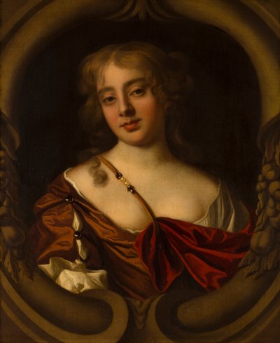 Retrato de Mrs. Bridgeman de Devonshire, c.1638-80 (óleo sobre lienzo) de Peter Lely