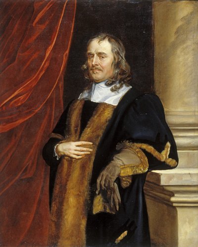 Retrato de P. Lenéve, concejal de Norwich, 1656-8 de Peter Lely