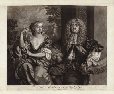 Retrato del Duque y la Duquesa de Lauderdale de Peter Lely