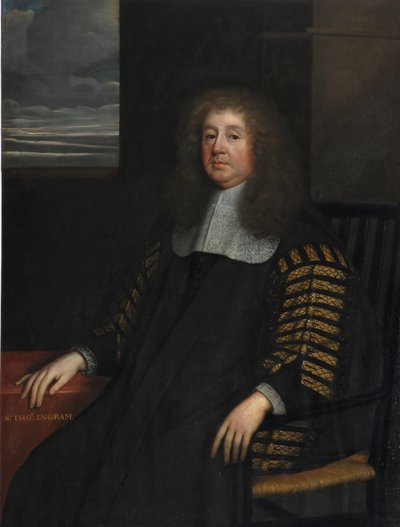 Sir Thomas Ingram, Canciller del Ducado de Lancaster de Peter Lely