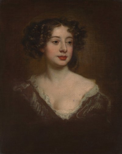 Estudio para un retrato de una mujer, 1670s de Peter Lely