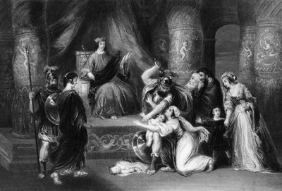Y el Rey dijo, Divide al niño vivo en dos, mediados-finales del siglo XIX de Peter Lightfoot