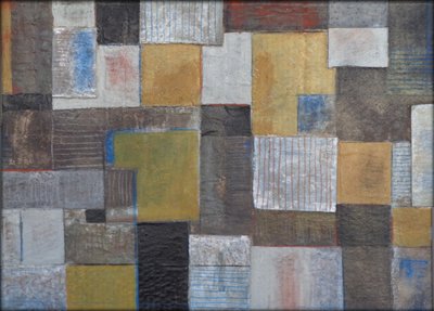 RECTÁNGULOS BAILANDO, 2020 (técnica mixta) de Peter McClure