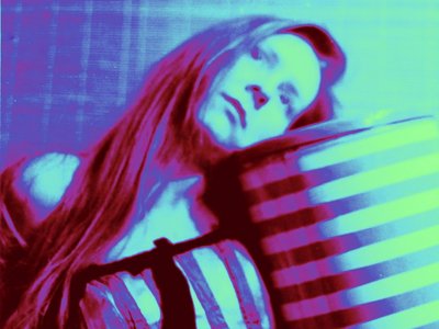Rosa inglesa, Londres años 70, versión reciente de Peter McClure