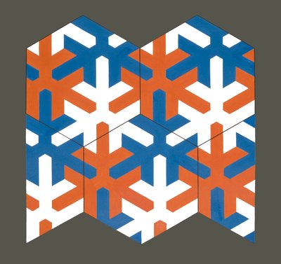 Plantilla hexagonal, 2007 de Peter McClure