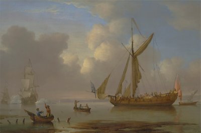 Anclado el Royal Yacht de Peter Monamy