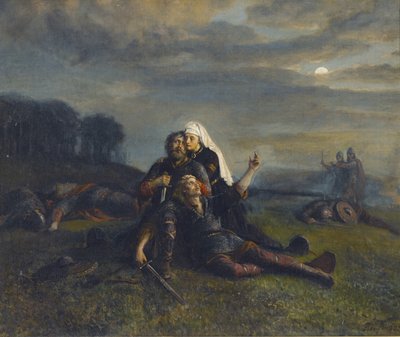 Después de la batalla de Peter Nicolai Arbo