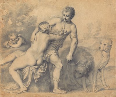 Venus y Adonis de Peter Oliver