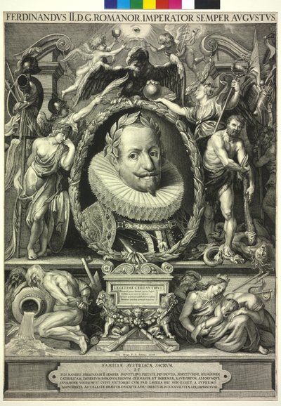 Emperador del Sacro Imperio Romano Germánico Fernando II de Peter Paul (after) Rubens