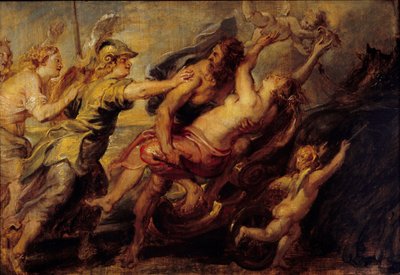 El rapto de Proserpina de Peter Paul (attr. to) Rubens