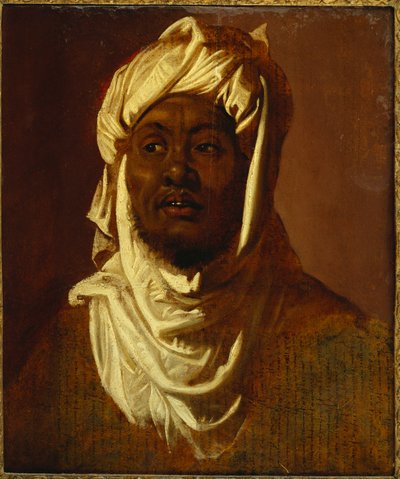 Un Africano con Turbante - un Boceto de Peter Paul Rubens