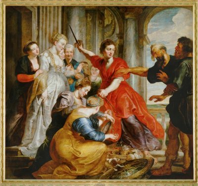 Aquiles entre las hijas de Licomedes de Peter Paul Rubens
