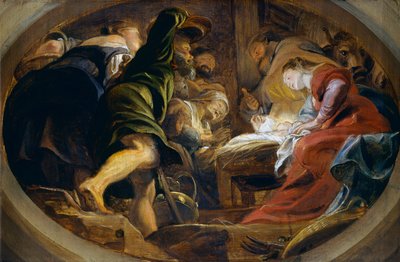 Adoración de los pastores de Peter Paul Rubens