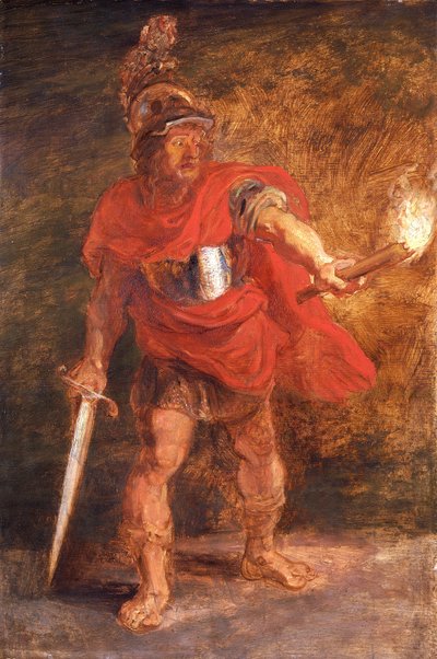 Eneas en el inframundo, c1600-1640 de Peter Paul Rubens
