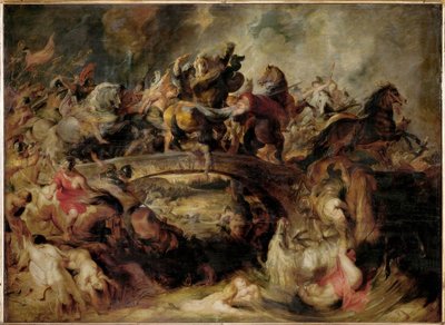 Batalla de las Amazonas de Peter Paul Rubens