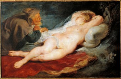 Angélica y el ermitaño. De Orlando Furioso de Peter Paul Rubens