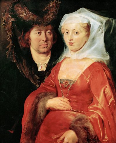 Ansegisel y Santa Begga de Peter Paul Rubens