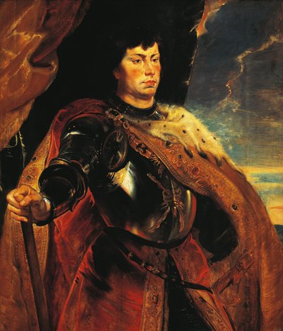 Retrato de Carlos el Temerario, Duque de Borgoña de Peter Paul Rubens