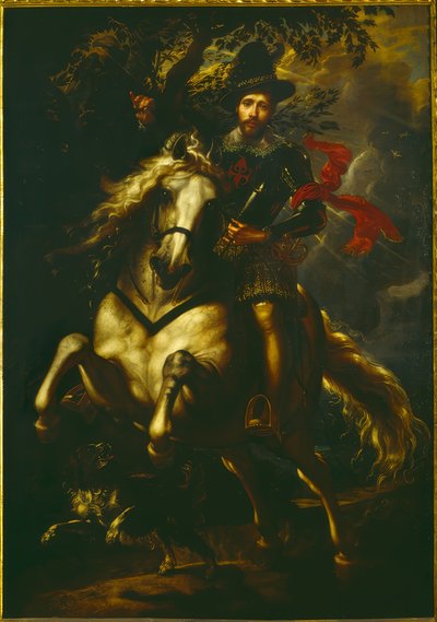 Retrato de Giovanni Carlo Doria a caballo de Peter Paul Rubens