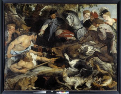 Caza del Jabalí de Peter Paul Rubens