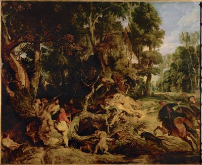 Boarhunt de Peter Paul Rubens