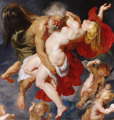 Bóreas raptando a Orithyia, c. 1615 de Peter Paul Rubens
