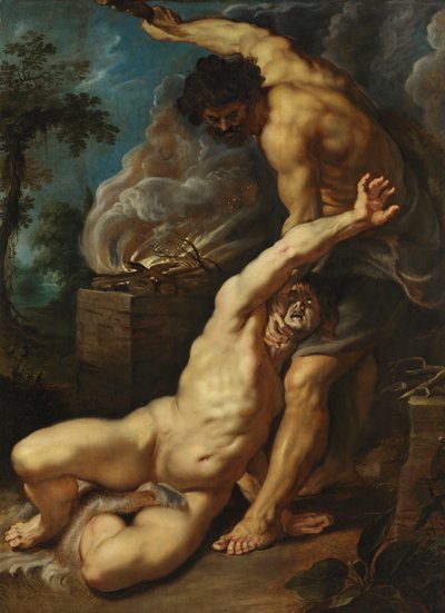 Caín matando a Abel de Peter Paul Rubens