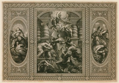 Techo de la Casa de Banquetes en Whitehall de Peter Paul Rubens