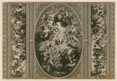 Techo de la Casa de Banquetes en Whitehall de Peter Paul Rubens