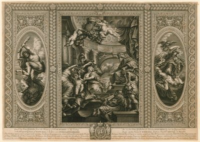 Techo de la Casa de Banquetes en Whitehall de Peter Paul Rubens