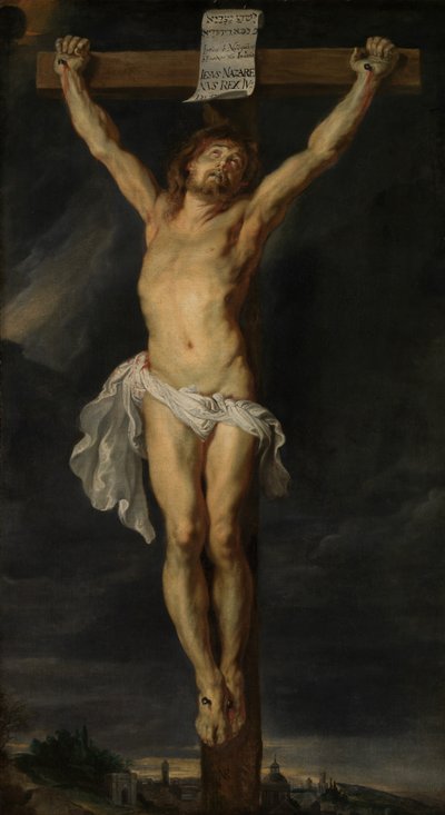 Cristo en la Cruz (óleo sobre lienzo) de Peter Paul Rubens