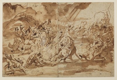 Conversión de San Pablo, 1610 - 1612 de Peter Paul Rubens