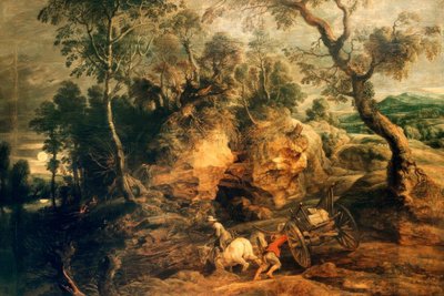 El carro atascado de Peter Paul Rubens